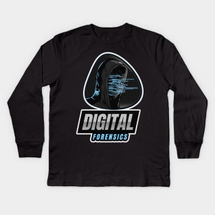 Cyber Security - Digital Forensics Kids Long Sleeve T-Shirt